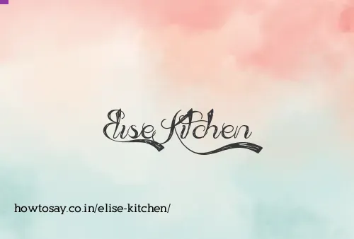Elise Kitchen