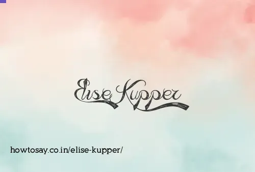 Elise Kupper