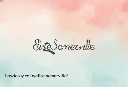 Elise Somerville