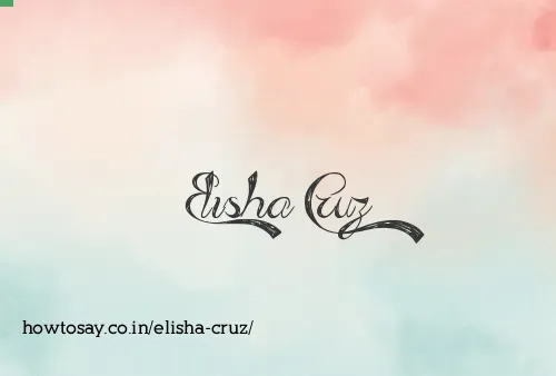 Elisha Cruz