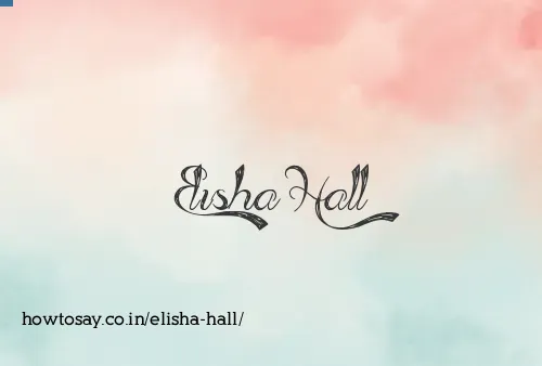 Elisha Hall
