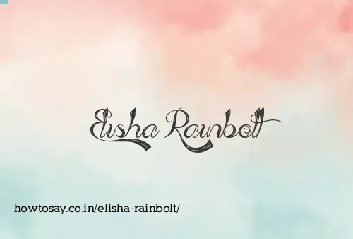 Elisha Rainbolt