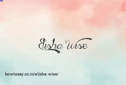 Elisha Wise