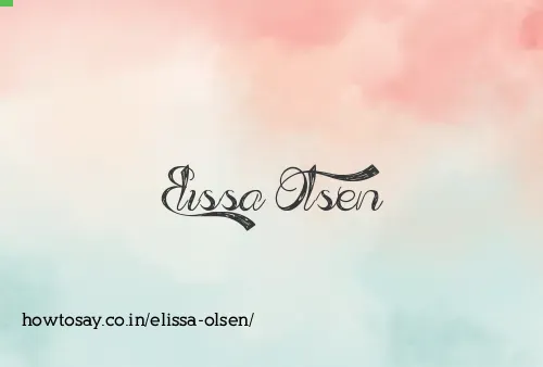 Elissa Olsen