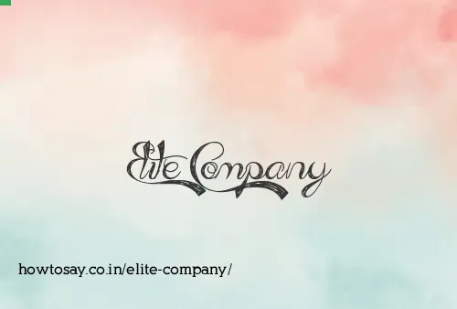 Elite Company