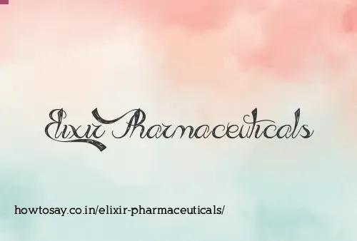 Elixir Pharmaceuticals