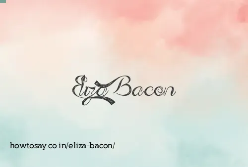 Eliza Bacon