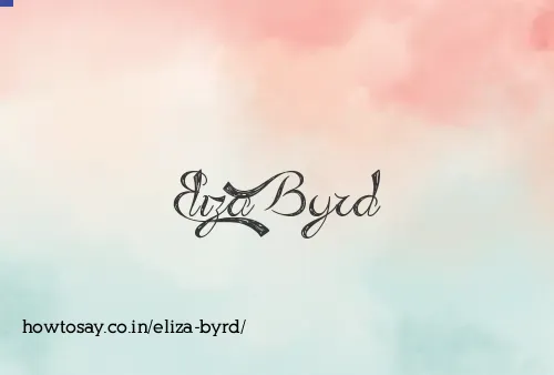 Eliza Byrd