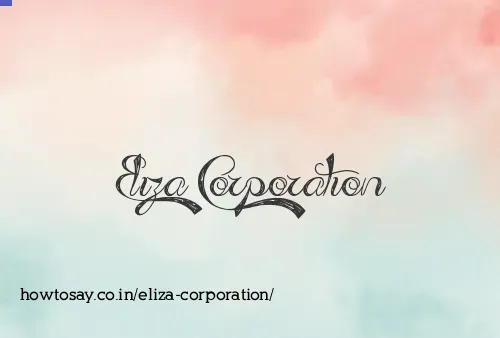 Eliza Corporation