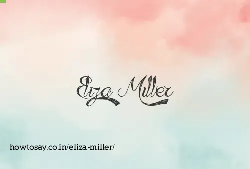 Eliza Miller