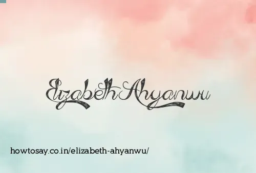 Elizabeth Ahyanwu