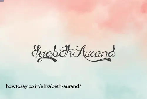 Elizabeth Aurand