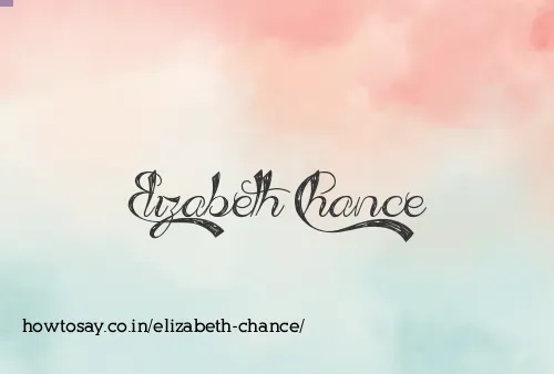 Elizabeth Chance