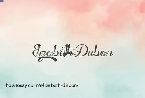 Elizabeth Diibon