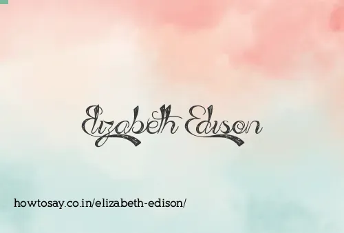 Elizabeth Edison
