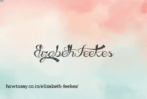 Elizabeth Feekes