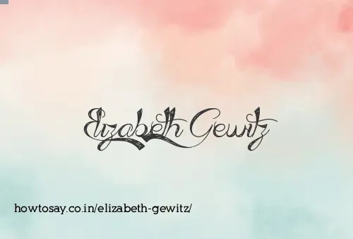 Elizabeth Gewitz
