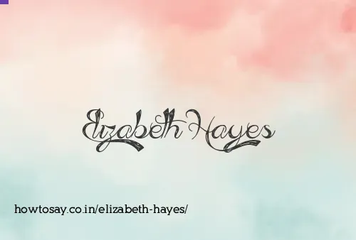 Elizabeth Hayes