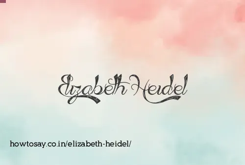 Elizabeth Heidel