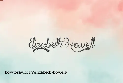 Elizabeth Howell