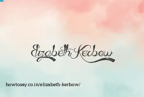 Elizabeth Kerbow