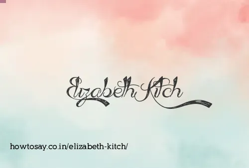 Elizabeth Kitch