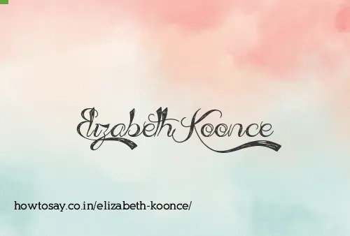 Elizabeth Koonce
