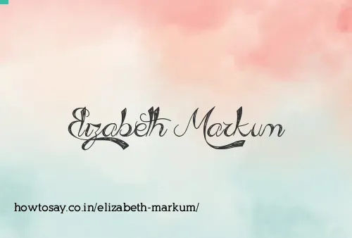 Elizabeth Markum
