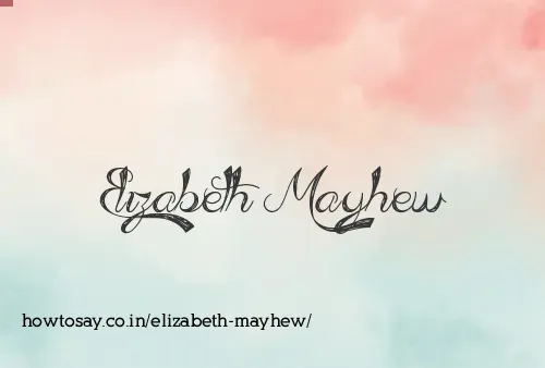 Elizabeth Mayhew