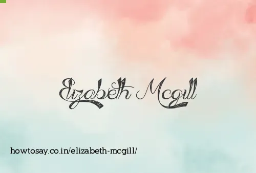 Elizabeth Mcgill