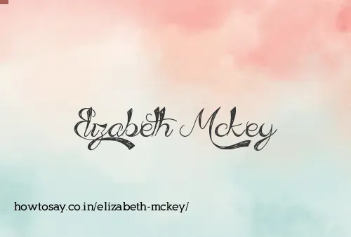 Elizabeth Mckey