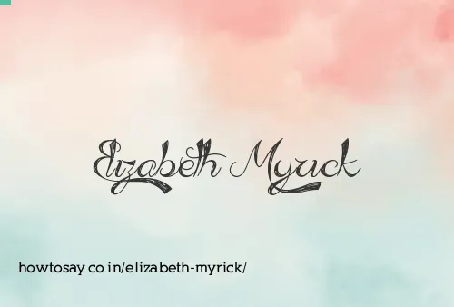 Elizabeth Myrick