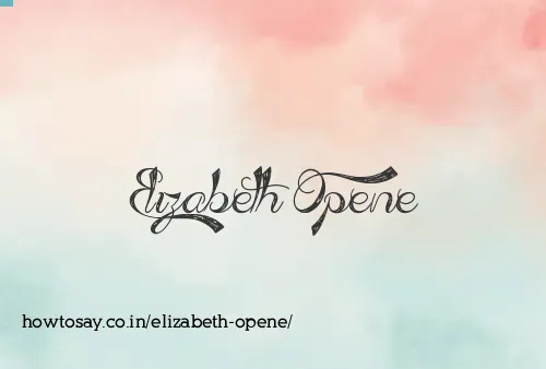 Elizabeth Opene