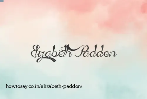 Elizabeth Paddon