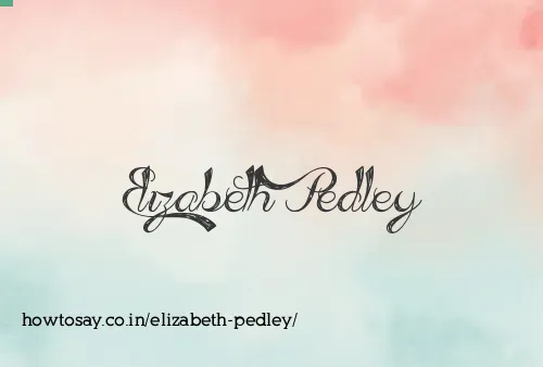 Elizabeth Pedley