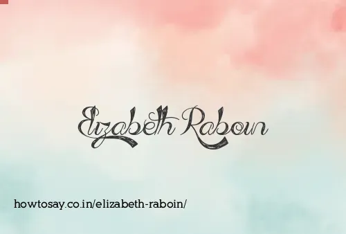 Elizabeth Raboin