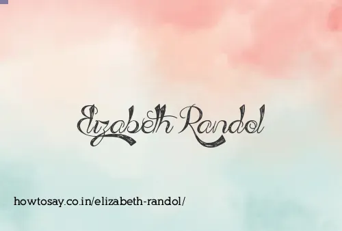 Elizabeth Randol