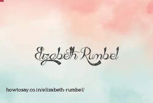 Elizabeth Rumbel
