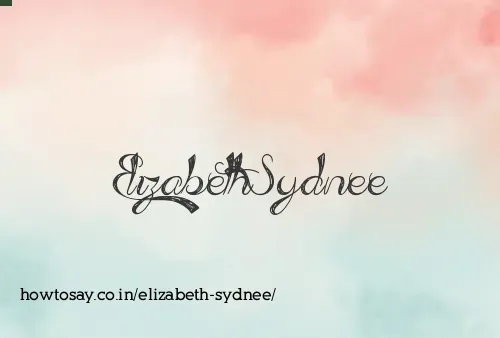 Elizabeth Sydnee