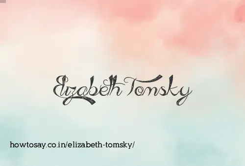 Elizabeth Tomsky
