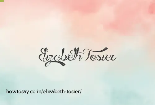 Elizabeth Tosier