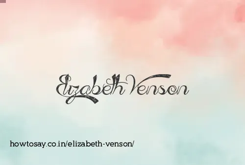 Elizabeth Venson