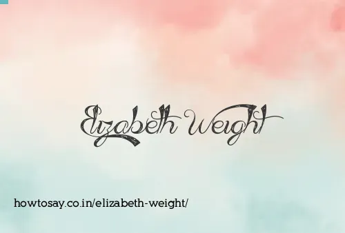 Elizabeth Weight