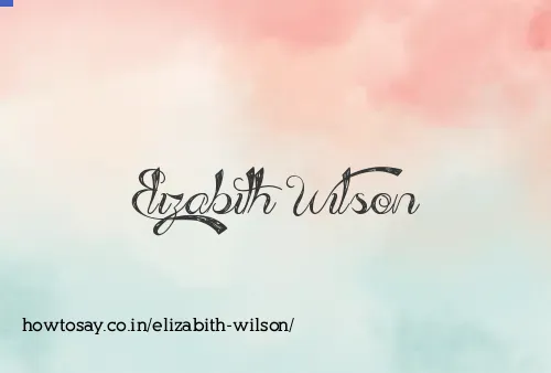 Elizabith Wilson