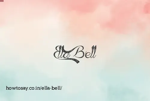 Ella Bell