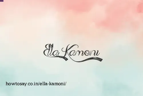 Ella Kamoni