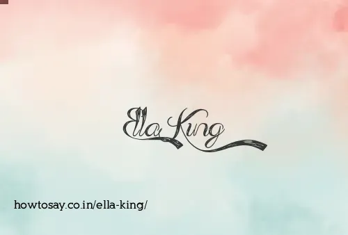 Ella King