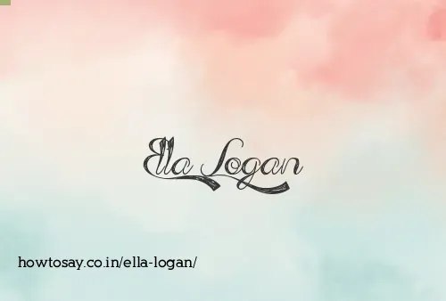 Ella Logan