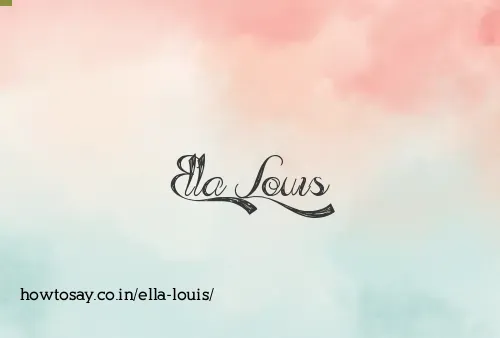 Ella Louis