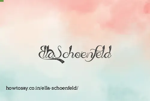 Ella Schoenfeld